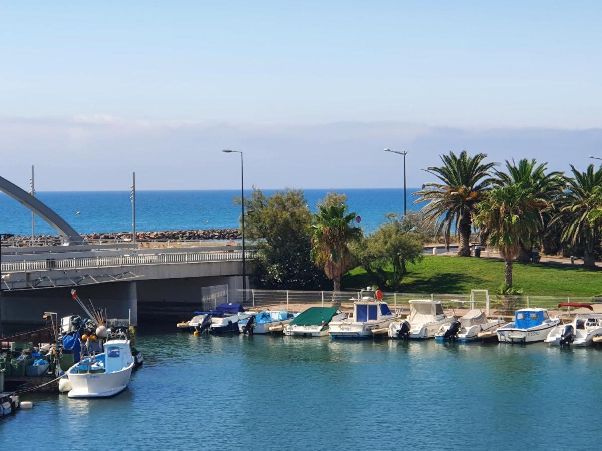 Superbe Vue Sur Mer A Sète Exteriör bild