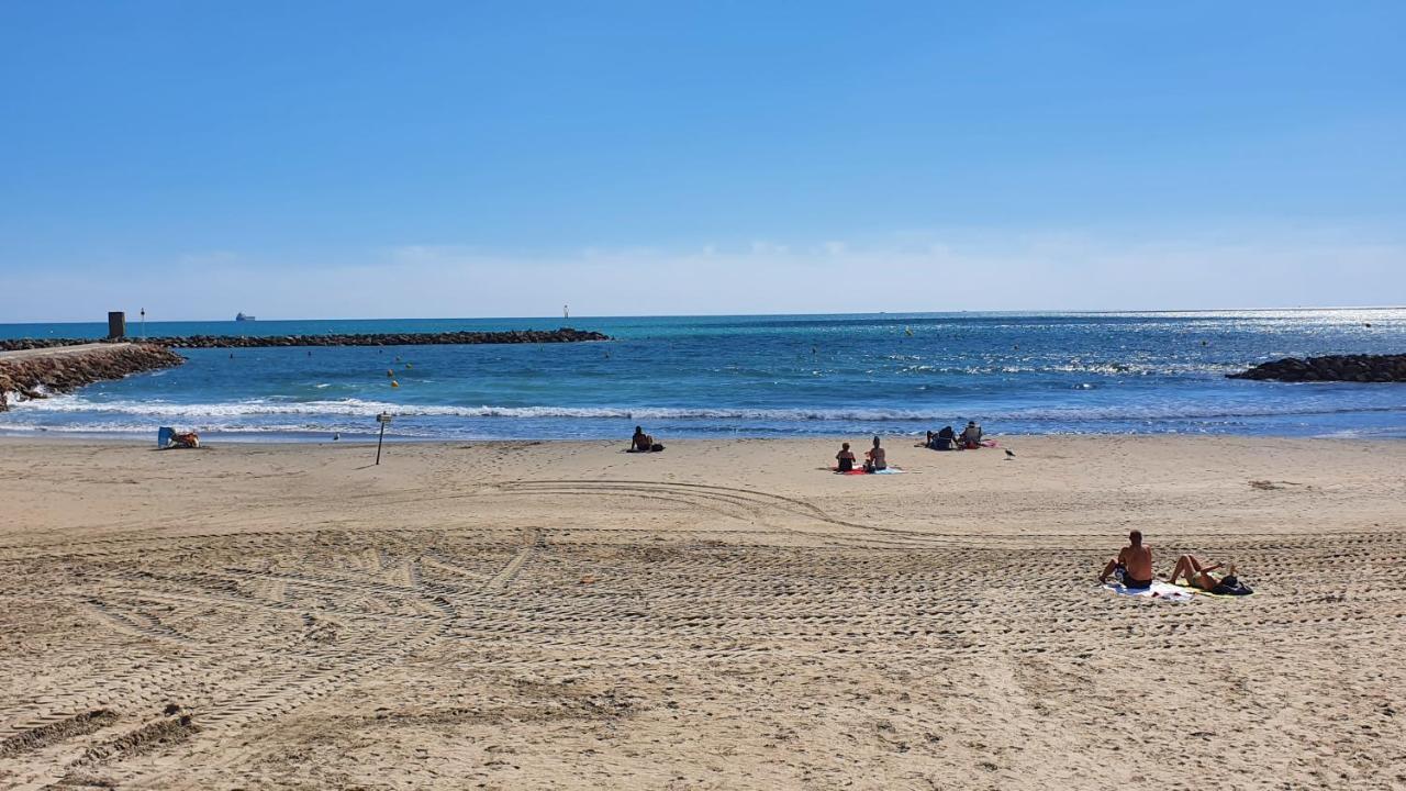 Superbe Vue Sur Mer A Sète Exteriör bild