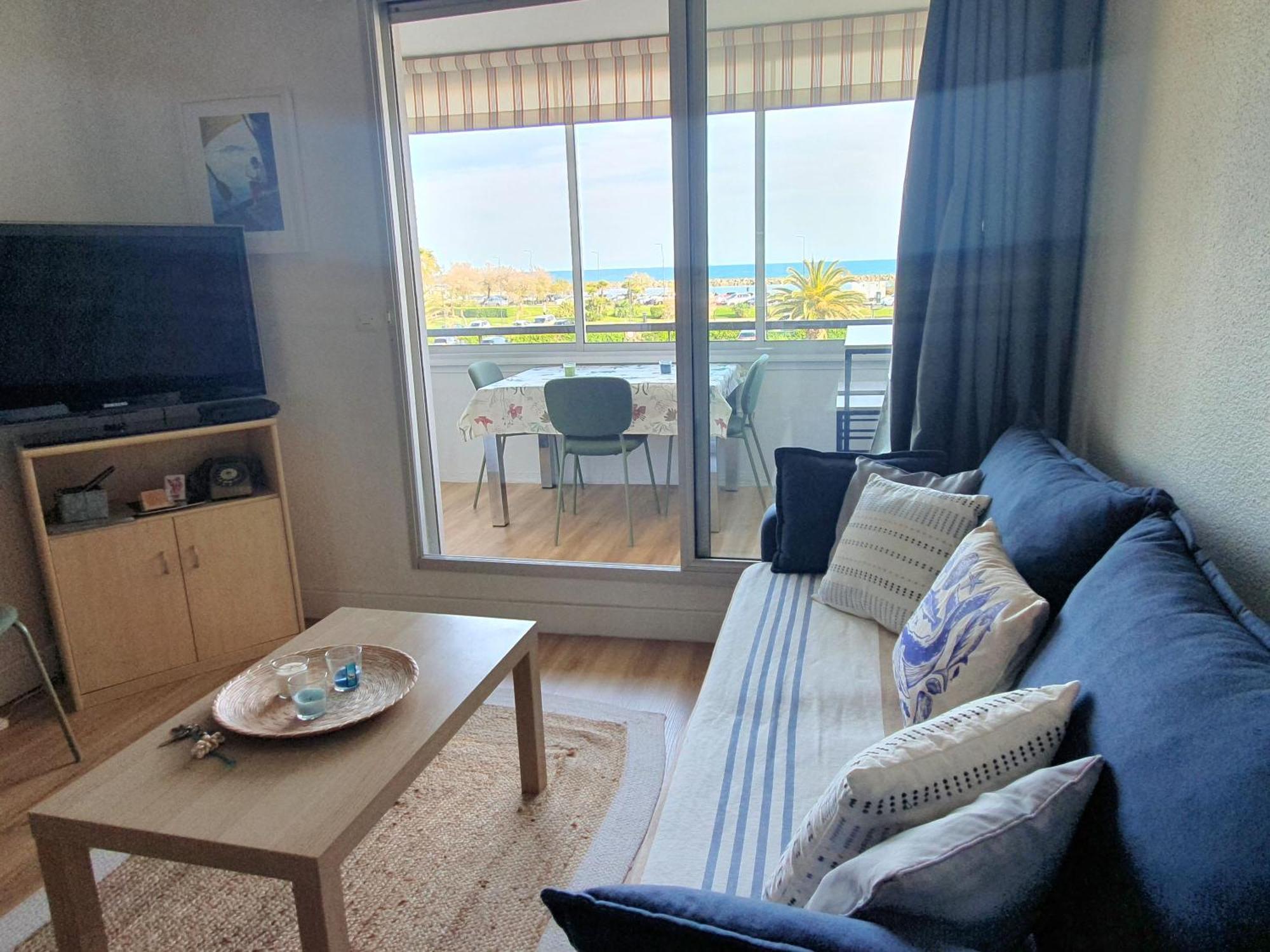 Superbe Vue Sur Mer A Sète Exteriör bild